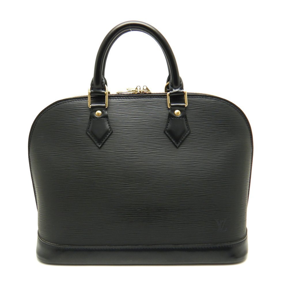 Louis Vuitton Epi Alma Handbag Noir Black